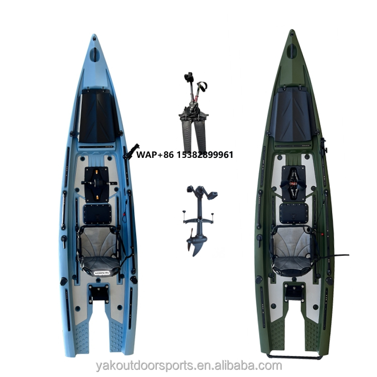 Fishing Kayak Pedal Drive - Kayak Yak Outdoors de 13 pies